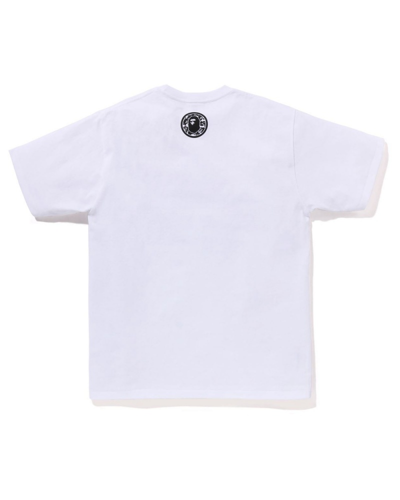 T Shirts Bape General Kabuto Blanche Homme | SCY-86532966